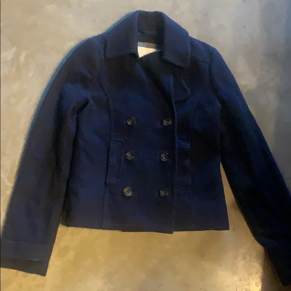 Abercrombie and Fitch Brand new Navy Peacoat